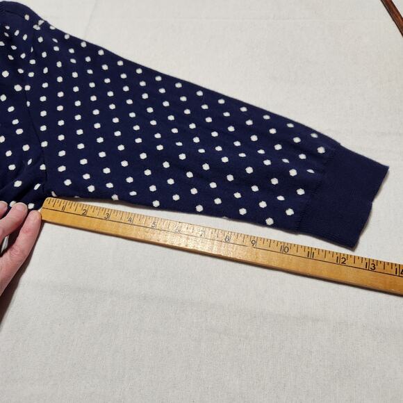 Ralph Lauren Chaps Women's Plus 1X 3/4 Sleeve Sweater Preppy Nautical Beachy - Picture 3 of 10